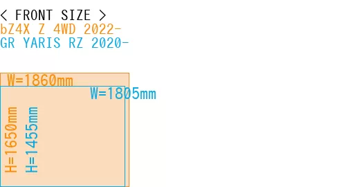 #bZ4X Z 4WD 2022- + GR YARIS RZ 2020-